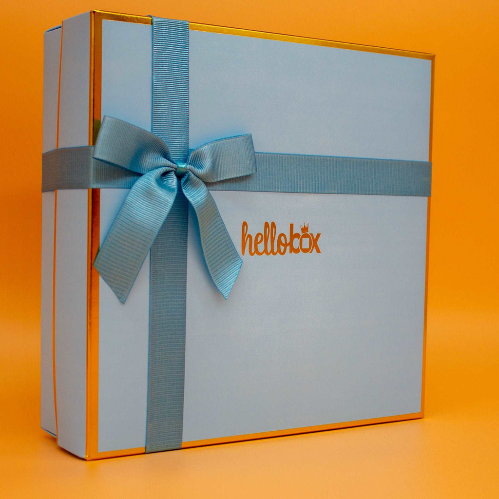 Baby Schmusetuch, Anti-Rutsch Erstlingssöckchen und Lätzchen