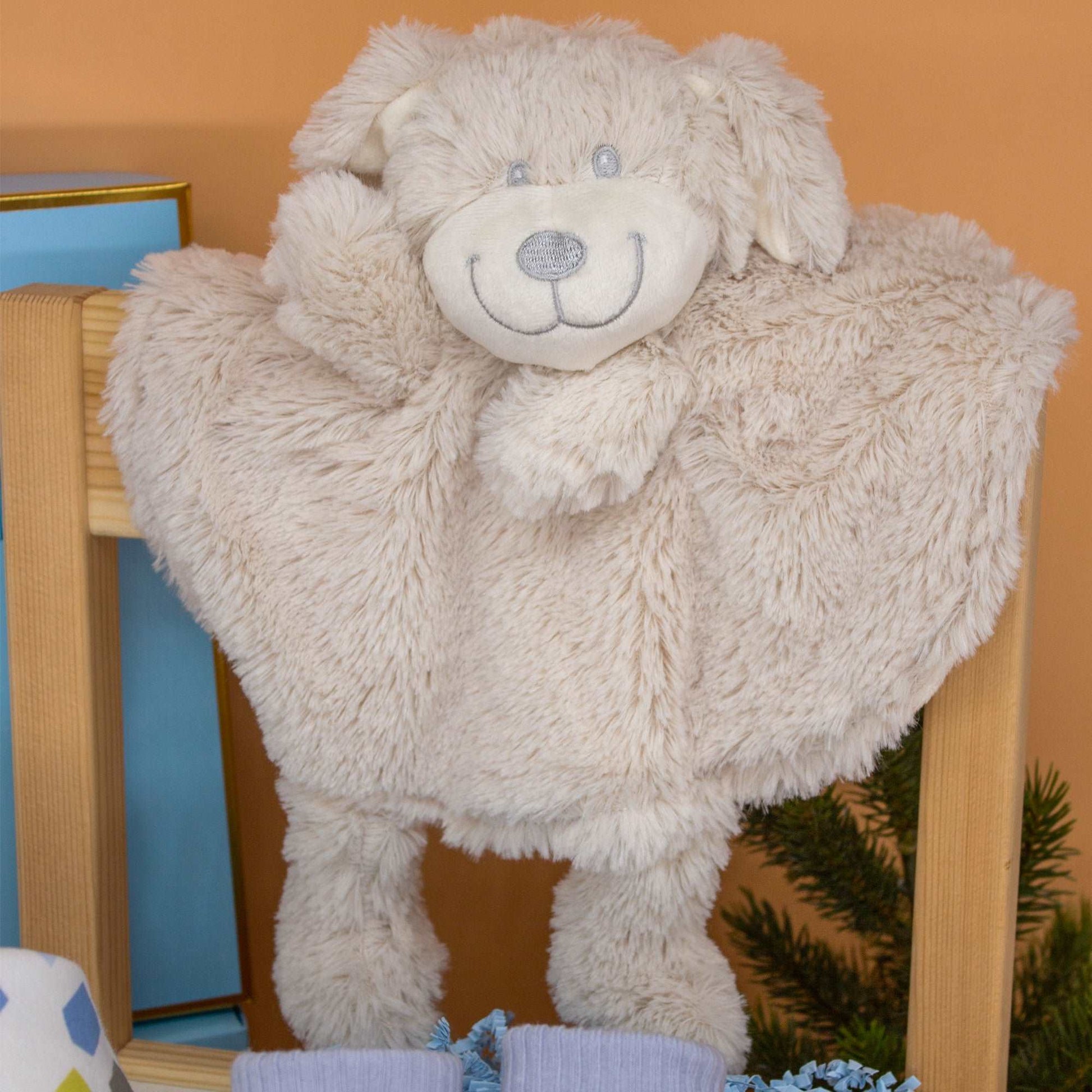 Baby Schmusetuch, Anti-Rutsch Erstlingssöckchen und Lätzchen