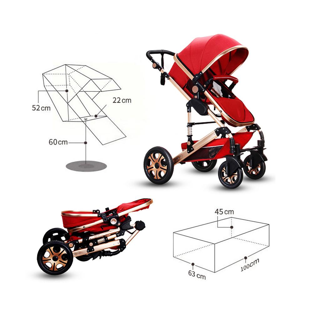 Kinderwagen, Babyschale, Liege 3 in 1